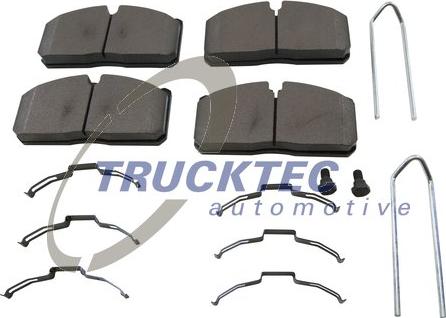 Trucktec Automotive 05.35.040 - Əyləc altlığı dəsti, əyləc diski furqanavto.az