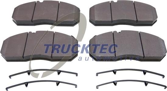 Trucktec Automotive 05.35.020 - Əyləc altlığı dəsti, əyləc diski furqanavto.az