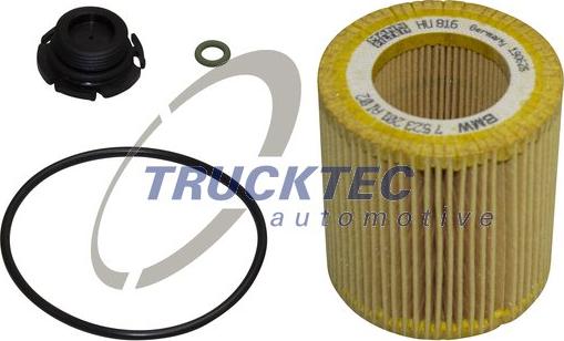 Trucktec Automotive 08.18.037 - Yağ filtri furqanavto.az