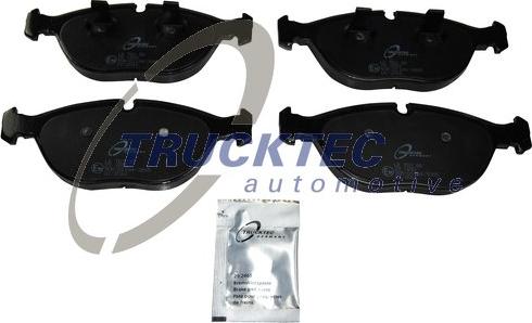 Trucktec Automotive 08.34.108 - Əyləc altlığı dəsti, əyləc diski furqanavto.az