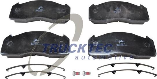 Trucktec Automotive 03.35.033 - Əyləc altlığı dəsti, əyləc diski furqanavto.az