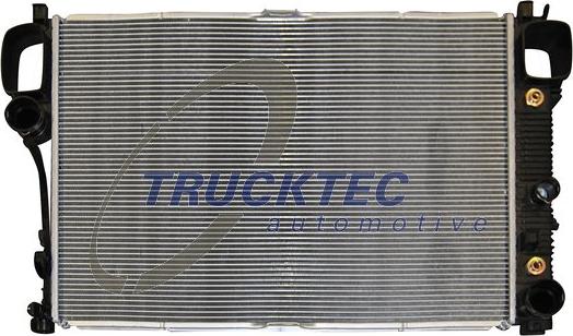 Trucktec Automotive 02.40.284 - Radiator, mühərrikin soyudulması furqanavto.az