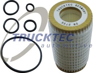 Trucktec Automotive 02.18.140 - Yağ filtri furqanavto.az