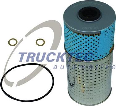 Trucktec Automotive 02.18.117 - Yağ filtri furqanavto.az