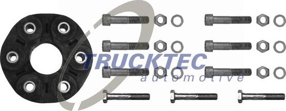 Trucktec Automotive 02.34.024 - Elastik disk, dayaq valının birləşməsi www.furqanavto.az