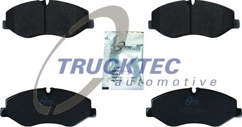 Trucktec Automotive 02.35.497 - Əyləc altlığı dəsti, əyləc diski furqanavto.az