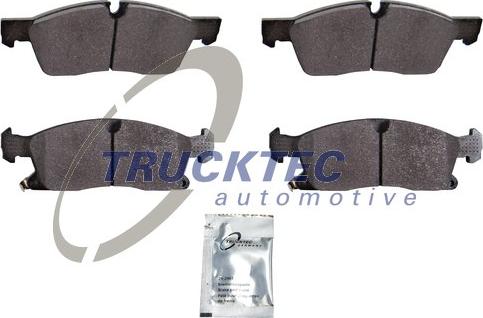 Trucktec Automotive 02.35.436 - Əyləc altlığı dəsti, əyləc diski furqanavto.az