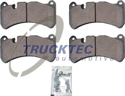Trucktec Automotive 02.35.429 - Əyləc altlığı dəsti, əyləc diski furqanavto.az