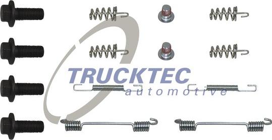 Trucktec Automotive 02.35.425 - Aksesuar dəsti, dayanacaq əyləci başlıqları furqanavto.az