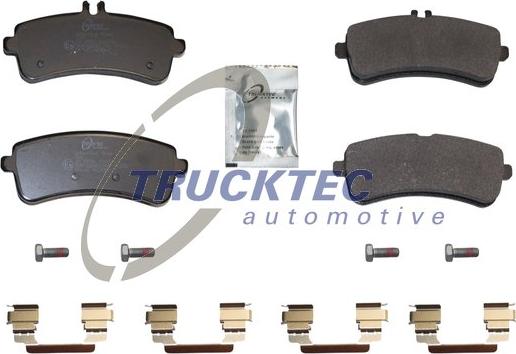 Trucktec Automotive 02.35.519 - Əyləc altlığı dəsti, əyləc diski furqanavto.az