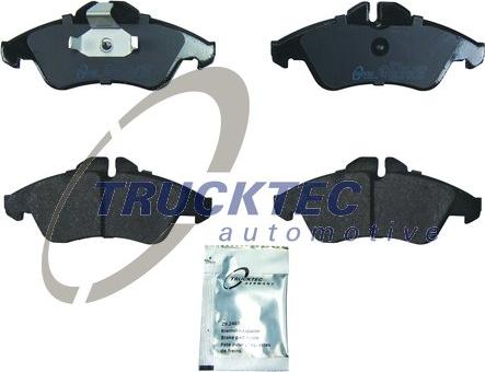 Trucktec Automotive 02.35.082 - Əyləc altlığı dəsti, əyləc diski furqanavto.az