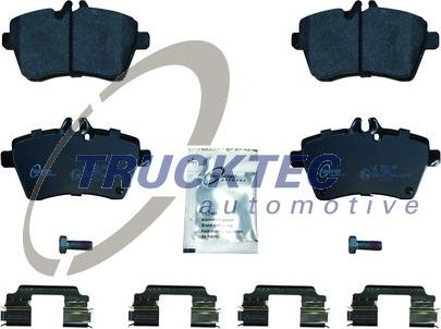 Trucktec Automotive 02.35.148 - Əyləc altlığı dəsti, əyləc diski furqanavto.az