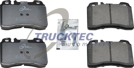 Trucktec Automotive 02.35.102 - Əyləc altlığı dəsti, əyləc diski furqanavto.az