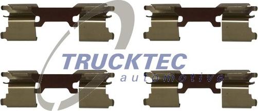 Trucktec Automotive 02.35.292 - Disk əyləc pedləri üçün aksesuar dəsti furqanavto.az