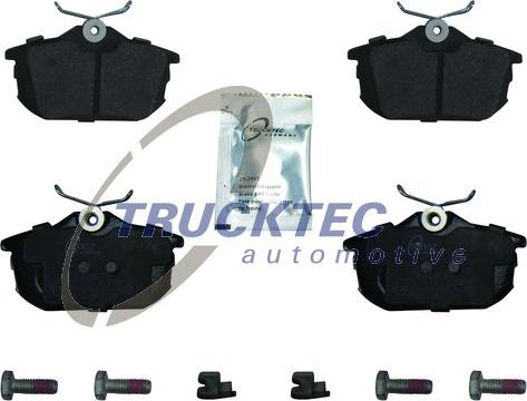 Trucktec Automotive 02.35.248 - Əyləc altlığı dəsti, əyləc diski furqanavto.az