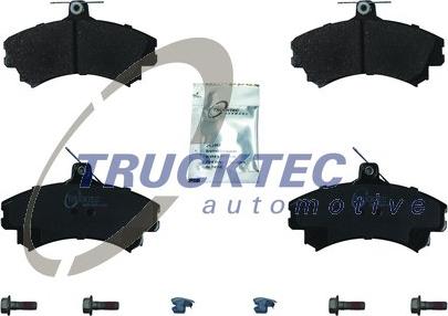 Trucktec Automotive 02.35.247 - Əyləc altlığı dəsti, əyləc diski furqanavto.az