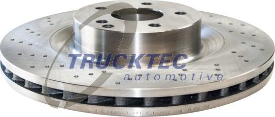 Trucktec Automotive 02.35.208 - Əyləc Diski furqanavto.az