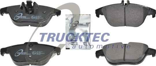 Trucktec Automotive 02.35.234 - Əyləc altlığı dəsti, əyləc diski furqanavto.az