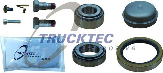 Trucktec Automotive 02.31.095 - Təkər qovşağı, podşipnik dəsti furqanavto.az