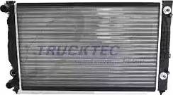 Trucktec Automotive 07.40.045 - Radiator, mühərrikin soyudulması furqanavto.az