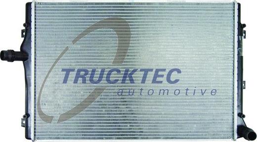 Trucktec Automotive 07.40.054 - Radiator, mühərrikin soyudulması furqanavto.az