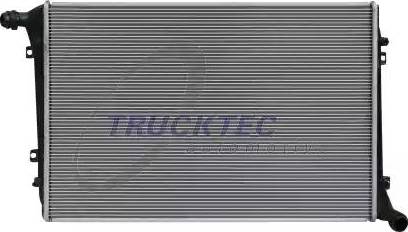 Trucktec Automotive 07.40.057 - Radiator, mühərrikin soyudulması furqanavto.az