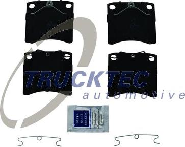 Trucktec Automotive 07.35.291 - Əyləc altlığı dəsti, əyləc diski furqanavto.az