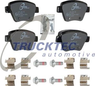 Trucktec Automotive 07.35.247 - Əyləc altlığı dəsti, əyləc diski www.furqanavto.az