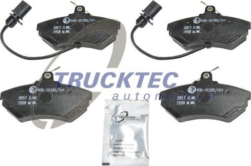 Trucktec Automotive 07.35.229 - Əyləc altlığı dəsti, əyləc diski furqanavto.az