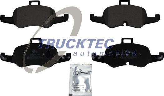 Trucktec Automotive 07.35.274 - Əyləc altlığı dəsti, əyləc diski furqanavto.az