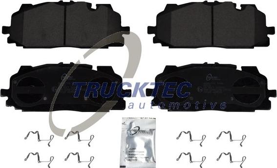 Trucktec Automotive 07.35.273 - Əyləc altlığı dəsti, əyləc diski furqanavto.az