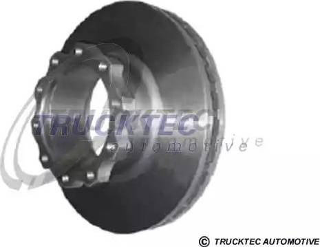 Trucktec Automotive 14.35.006 - Əyləc Diski furqanavto.az