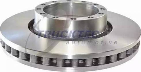 Trucktec Automotive 14.35.011 - Əyləc Diski furqanavto.az