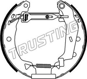 Trusting 640.0 - Əyləc Başlığı Dəsti furqanavto.az