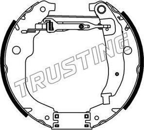 Trusting 6423 - Əyləc Başlığı Dəsti furqanavto.az