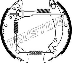 Trusting 6057 - Əyləc Başlığı Dəsti furqanavto.az