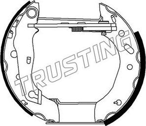 Trusting 6266 - Əyləc Başlığı Dəsti furqanavto.az