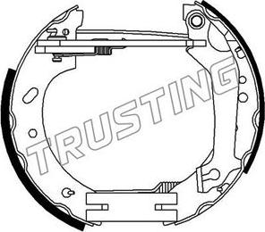 Trusting 6271 - Əyləc Başlığı Dəsti furqanavto.az