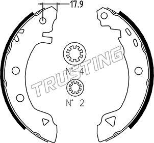 Trusting 004.007 - Əyləc Başlığı Dəsti furqanavto.az