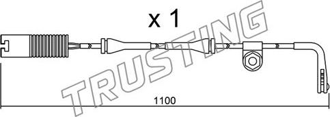 Trusting SU.148 - Xəbərdarlıq Kontakt, əyləc padinin aşınması furqanavto.az