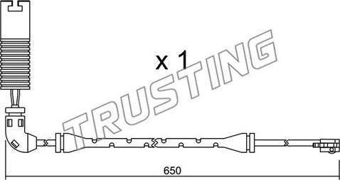 Trusting SU.147 - Xəbərdarlıq Kontakt, əyləc padinin aşınması furqanavto.az