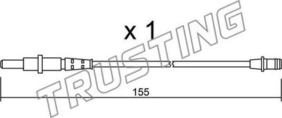 Trusting SU.163 - Xəbərdarlıq Kontakt, əyləc padinin aşınması furqanavto.az