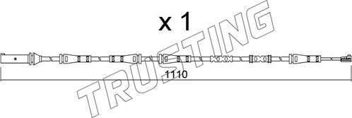 Trusting SU.368 - Xəbərdarlıq Kontakt, əyləc padinin aşınması furqanavto.az