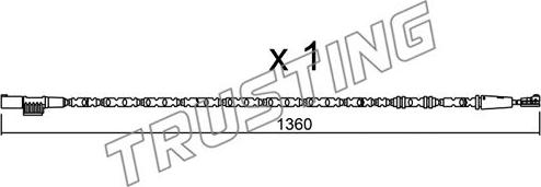 Trusting SU.308 - Xəbərdarlıq Kontakt, əyləc padinin aşınması furqanavto.az