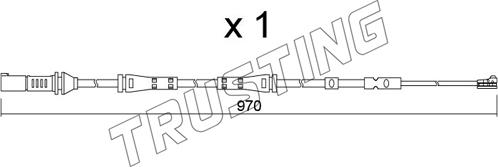 Trusting SU.375 - Xəbərdarlıq Kontakt, əyləc padinin aşınması www.furqanavto.az