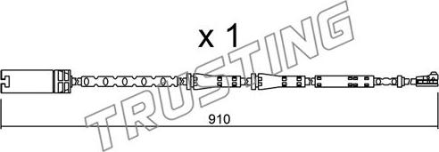 Trusting SU.282 - Xəbərdarlıq Kontakt, əyləc padinin aşınması furqanavto.az