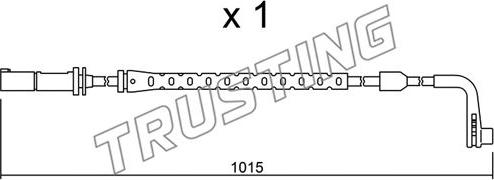 Trusting SU.221 - Xəbərdarlıq Kontakt, əyləc padinin aşınması furqanavto.az