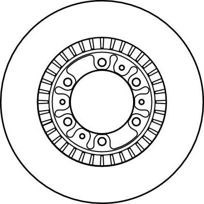 TRW DF4077 - Əyləc Diski furqanavto.az