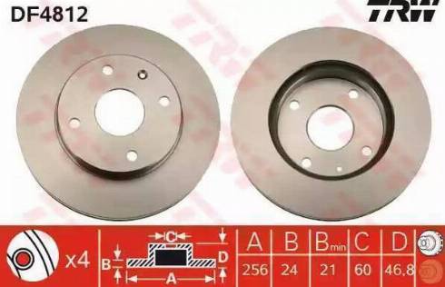 Parts-Mall PRC-007 - Əyləc Diski furqanavto.az