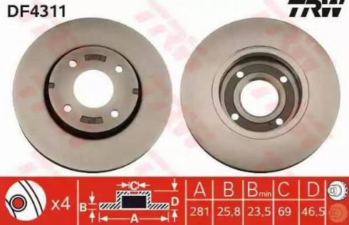 Alpha Brakes HTP-MS-062 - Əyləc Diski furqanavto.az